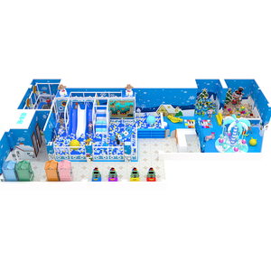 อุปกรณ์สนามเด็กเล่นในร่มพร้อมบ่อบอล แทรมโพลีน และบ่อทราย - Product Image 4