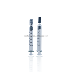 Capuchons de seringue préremplie en verre de haute qualité avec embout Luer Lock et bouchon en caoutchouc pour seringues d'infusion et compte-gouttes 1ml-3ml, lot de 100 pièces - Product Image 2
