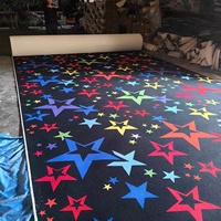 Tapis à boucles personnalisé avec logo imprimé, motif de tapis d'intérieur pour salle d'arcade, bar, casino, salle de banquet, décoration ignifuge, tapis de machine