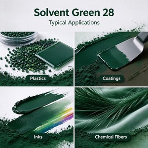 Verde Solvente 28 per Colorazione di Plastica, Fibre e Inchiostri - Fornitura all'Ingrosso dalla Cina - Product Image 2