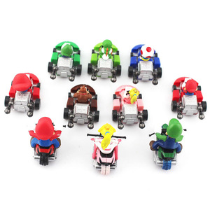 Figuras de Acción de Anime de PVC al por Mayor, 10 Estilos, Coches de Juguete de Carreras con Retroceso para Niños, Estilo de Dibujos Animados - Product Image 2