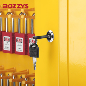 Estación de Bloqueo de Acero Transparente a Prueba de Polvo de 70 mm para Almacenamiento Seguro de Candados - Product Image 4