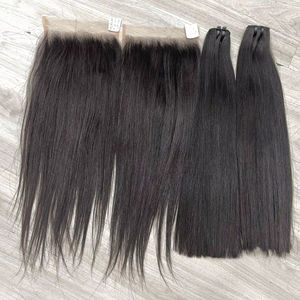 ¡Superventas! Paquetes de cabello crudo vietnamita 2x6 HD Pelucas de cierre de encaje Cabello humano - Product Image 2