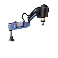Mesin TAP listrik WEICHANG M6-M24 Motor Servo lengan fleksibel ayunan mesin penyadap pintar pipa mur otomatis