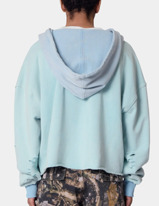 XJYD Fornitore di Felpe Casual Invernali, <span class=keywords><strong>Abbigliamento</strong></span> Streetwear Personalizzato di Alta Qualità, Effetto Usurato, Oversize per Uomo - Product Image 2