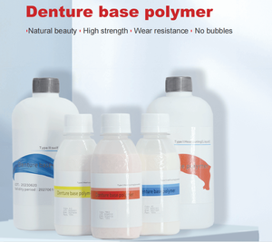 โมโนเมอร์พอลิเมอร์โมโนเมอร์ฐานฟันปลอมทำจากผงบ่มด้วยตนเองและเหลวสำหรับใช้ในห้องปฏิบัติการทางทันตกรรม - Product Image 3