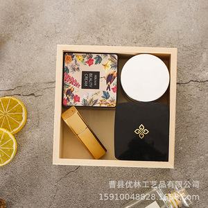 Boîte en bois rectangulaire personnalisable avec gravure pour bijoux, service à thé, cadeau de mariage, ou usage artisanal - Product Image 4