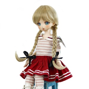 Prix d'usine 1/3 poupées Bjd Girl avec poils longs tressés <span class=keywords><strong>et</strong></span> <span class=keywords><strong>accessoires</strong></span> de poupée - Product Image 1