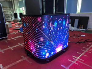 บูธดีเจ LED ในร่ม โต๊ะเวทีแบบพกพา จอแสดงผลแบบเสียบปลั๊กใช้งานได้ทันที ยืดหยุ่น ปรับเปลี่ยนได้ รองรับ 4K HDR10+ เหมาะสำหรับดิสโก้และคาราโอเกะ - Product Image 5