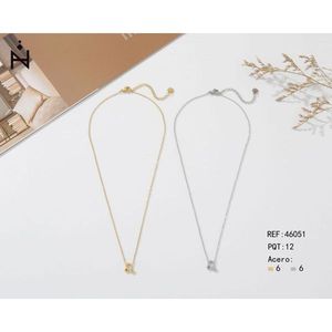 Collana con Ciondolo Leone in Acciaio Inossidabile 46051 Oro Argento 12 Pezzi - Product Image 1