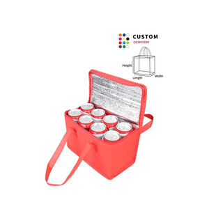 Entrega de alimentos de comestibles Extra grande no tejido aislado Tote Food Bag Cooler Bag Catering Food Tote Bag térmico - Product Image 1