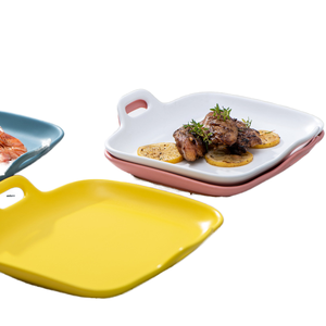 Sartén <span class=keywords><strong>de</strong></span> cerámica personalizada y plato <span class=keywords><strong>de</strong></span> porcelana plato <span class=keywords><strong>de</strong></span> horno <span class=keywords><strong>para</strong></span> hornear - Product Image 1