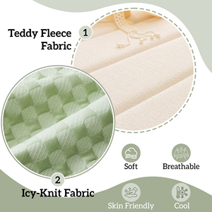 Custom Outdoor Square Bench Cushion Bay Window <strong>Seat</strong> <strong>Pad</strong> 100% Cotton Polka Dot Pattern Foam Filled OEM Brand - Product Image 3