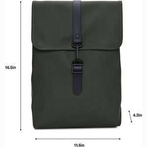 Free Sample Custom Luxury <b>Roll</b> <b>Top</b> <b>Backpack</b> Office Computer Bag <b>Laptop</b> Backpackp Leisure Black Nylon <b>Laptop</b> Rolltop <b>Backpack</b> - Product Image 6