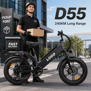 Bicicleta Eléctrica de Reparto D55 E-MTB con Motor de 750W, Bicicleta Eléctrica Personalizable para Empresas de Reparto - Product Image 1