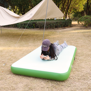 Colchón de Aire Inflable Portátil de PVC, Tamaño Individual, para Camping, Hotel, Gimnasio, Plegable para el Hogar - Product Image 2