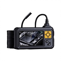 Endoscope Full HD 1080P avec sonde de 8,5 mm, caméra d'inspection étanche IP67, écran IPS de 4,3 pouces, pour moteur de voiture, égouts, canalisations