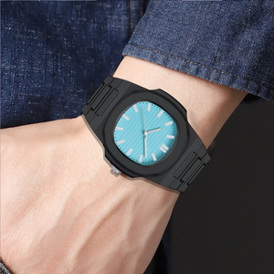 <span class=keywords><strong>Orologio</strong></span> da Uomo Classico Personalizzato all'Ingrosso, <span class=keywords><strong>Quadrante</strong></span> <span class=keywords><strong>Quadrato</strong></span> 48mm con Vetro, Impermeabile, Sportivo, al Quarzo, Produttore - Product Image 3
