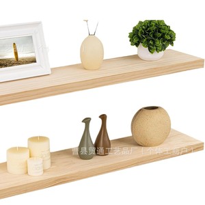 Wall Mounted Wooden Floating <b>Shelf</b> Rectangle Multipurpose Durable Storage <b>Rack</b> For Home Office Bathroom - Product Image 5