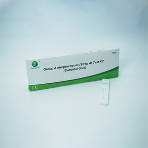 Green Spring Group Streptokokken (<span class=keywords><strong>Strep</strong></span> A) Testkit (Kolloidale Gold-Methode) für Gewerbliche Nutzung Einfache Bedienung - Product Image 1