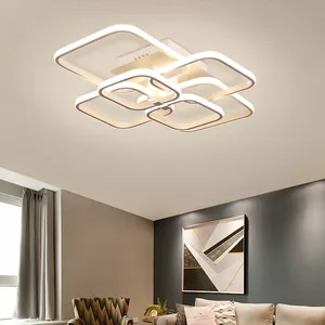आधुनिक minimalist इनडोर कमरे में रहने वाले एल्यूमीनियम 24W dimmable छत प्रकाश का नेतृत्व किया
