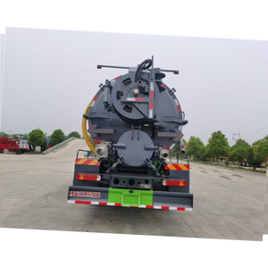 Customise HOWO 6X6 off Road High Pressure Sewer Cleaning Truck Combined Sewer Jetter and Vacuum Tanker - Product Image 4