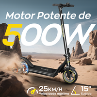 Skuter Listrik Lipat Brazil Warehouse M1Lite, Motor Brushless 500W yang Kuat, Ban 8,5 inci, Kontrol APP, Kecepatan Maksimum 25km/jam