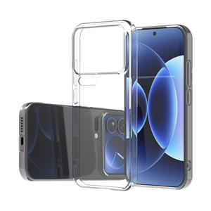 Coque de téléphone transparente compatible avec Xiaomi 17 Pro Max, MI17 Ultra, coins arrondis, TPU, protection antichoc - Product Image 1