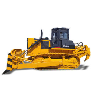 รถดันดินคุณภาพสูง 160 แรงม้า 220 แรงม้า 320 แรงม้า รถดันดินสำหรับงานเกษตรกรรม ตัวเลือกใบมีด U และริปเปอร์ - Product Image 4