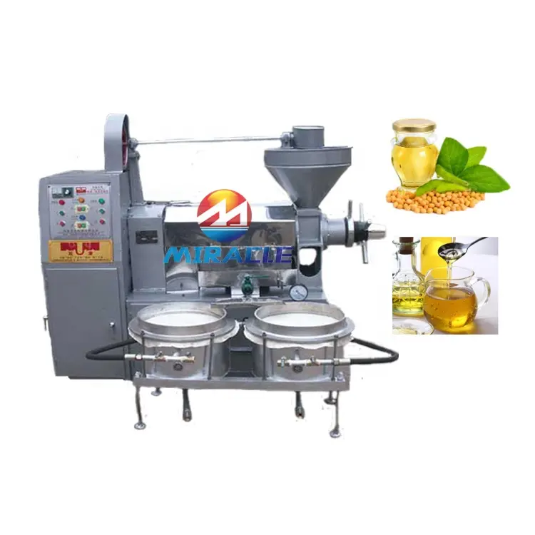 Low price palm soya bean shell automatic coconut hazelnuts process rice bran sesame make oil press machine