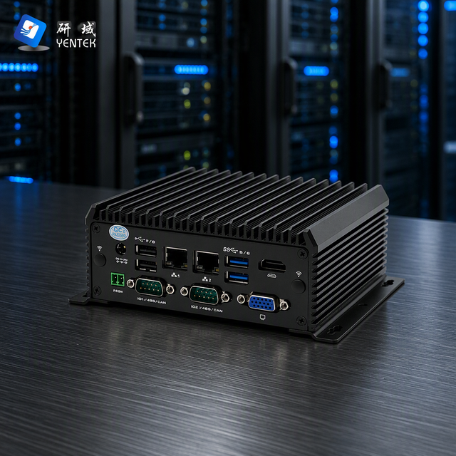 Factory Industrial Desktop Pc Intel J6412 5205U 6200U 10210U DDR4 MSATA Win10 11 Linux HD VGA Dual LAN Dual COM Fanless Mini Pc