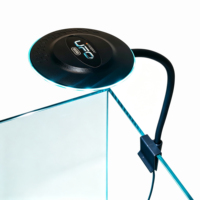 Lampe LED UFO RGBW 5W à intensité variable pour aquarium, spectre complet pour la croissance des plantes et l'amélioration des couleurs des poissons