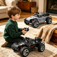 Camion tout-terrain miniature WGNRC BG1513B à l'échelle 1/12, voiture de course RC haute vitesse 30 km/h, camion tout-terrain RC 4x4 en métal pour le désert