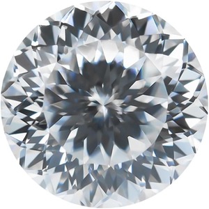 Diamants synthétiques clairs, pureté VVS1, taille brillant, moissanite 0,5-3 carats, certificat GRA, stylo testeur de diamants, fabrication de bijoux - Product Image 1