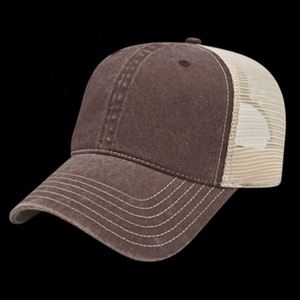 หมวกกันแดดแฟชั่นลำลองสี่ฤดู ผ้าแคนวาสกันน้ำ ระบายอากาศได้ดี ปักโลโก้ด้วยมือ พิมพ์ลายพัฟ ผ้าฝ้าย 100% - Product Image 5