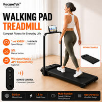 Caminadora de Alta Velocidad con Inclinación, Gimnasio Inteligente para el Hogar, Máquina para Correr en Interiores, Dispositivo de Fitness para Caminar, Máquina para Hacer Ejercicio en Casa