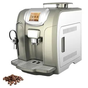 Professional One Touch Display Fully Automatic Coffee Maker Americano Espresso Cappuccino and Latte