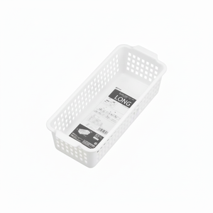 Cesto portaoggetti bianco lungo 517 ventoso Inomata - Product Image 1