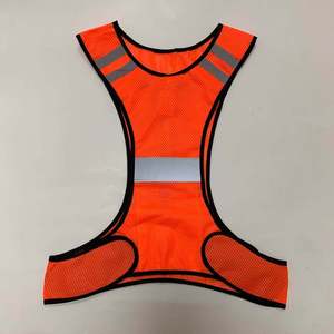 <span class=keywords><strong>Gilet</strong></span> réfléchissant de sécurité à LED <span class=keywords><strong>clignotant</strong></span>, vert fluorescent, orange, réglable, pour la randonnée, le jogging, la marche, le vélo, le trafic - Product Image 3