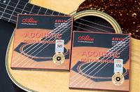 Senar Gitar Akustik AW438 Alice Hexagonal Steel Core Multi-Layer Phosphor Bronze Winding Nano Aksesoris Alat Musik