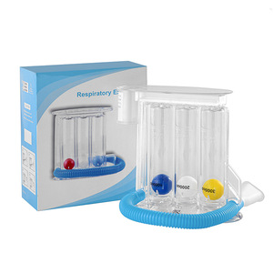 Có thể điều chỉnh 3-bóng hơi thở Exerciser mỗi giây trong nhà phổi hô hấp đào tạo thiết bị cho bơi lội và bệnh nhân cao tuổi - Product Image 1