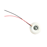 Disque atomiseur piézoélectrique PZT 10 mm, plaque de brumisation à mailles microporeuses 160 kHz pour ventilateur humidificateur portable