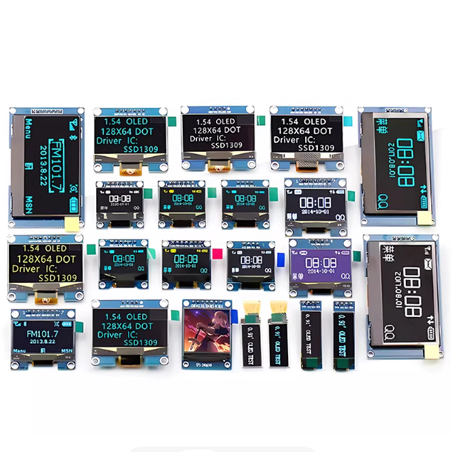 0.96 Inch SSD1306 Driver 128*64 Resolution IIC Interface OLED Display Screen Module