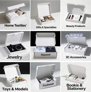 Hot biểu tượng tùy chỉnh màu Hồng sóng bưu phẩm giấy các tông bao bì hiện đại gửi thư Bưu Chính vận chuyển hộp cho sơn móng tay dầu - Product Image 4