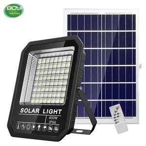 BOYI ip66 60w 100w 200w 300w 400w projecteur solaire led voie garten <span class=keywords><strong>icht</strong></span> projecteur extérieur étanche - Product Image 4