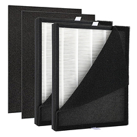 Filter Pengganti HEPA, Filter Panel Lipat Karbon Aktif OEM/ODM untuk MOOKA KJ190L, MOOKA KJ190H, Supplier Part Pembersih Udara