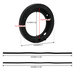 Espaciador de Altavoz para Suzuki Jimny, Anillo de Montaje de ABS de 160 mm para JB64/JB74, Kit de Actualización - Product Image 1