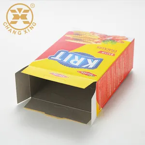 Шоколадный чип пользовательский пакет для печенья дизайн упаковки для сладостей и печенья