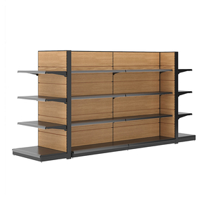 Gondola Kệ kệ gỗ cửa hàng tạp hóa kệ cửa hàng Kệ siêu thị kim loại kệ - Product Image 1