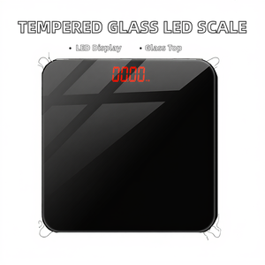 Báscula Digital Electrónica de Salud con Pantalla LED y Cristal Templado Pointrek, Capacidad de 180 kg, Alimentación por Batería/USB, Ecológica, de Fábrica - Product Image 2